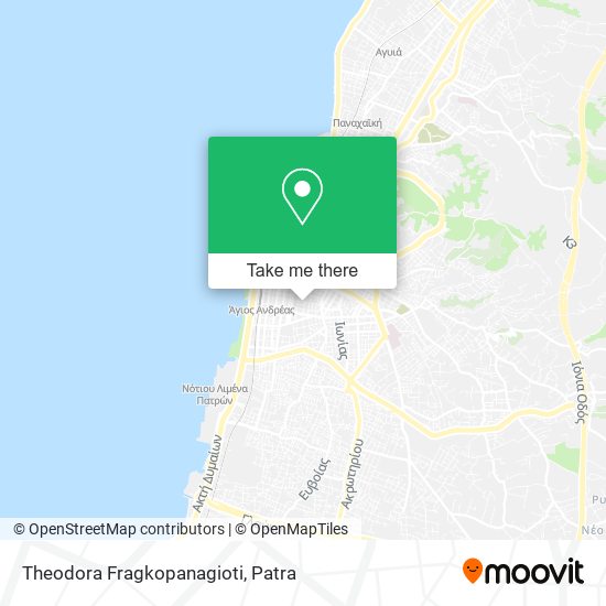Theodora Fragkopanagioti map