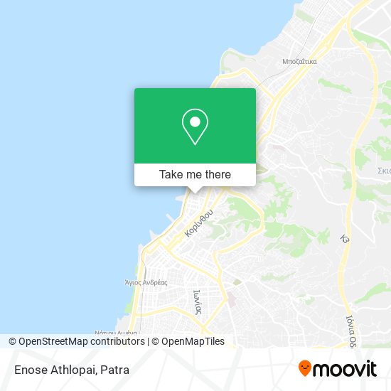 Enose Athlopai map