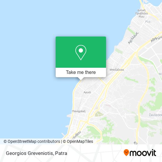Georgios Greveniotis map