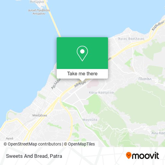 Sweets And Bread map