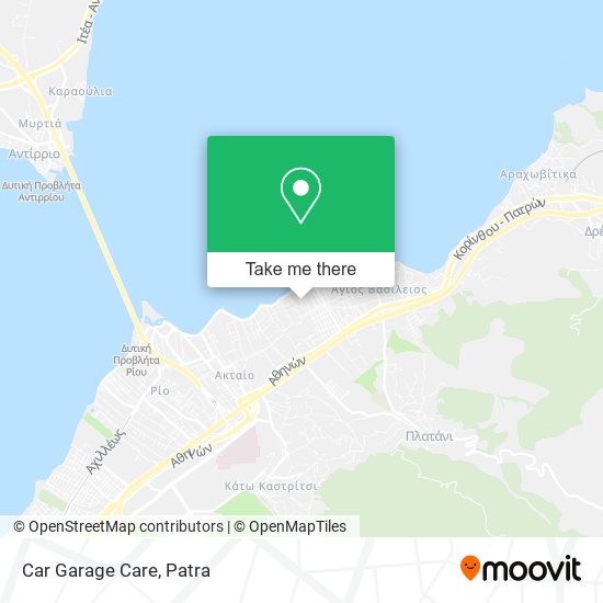 Car Garage Care map