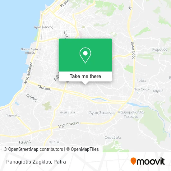 Panagiotis Zagklas map