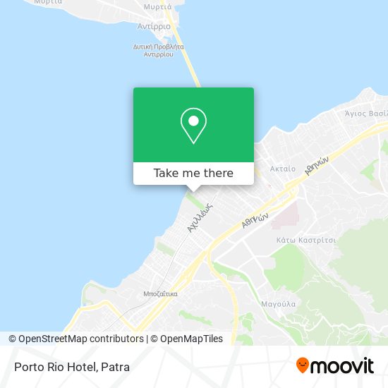 Porto Rio Hotel map