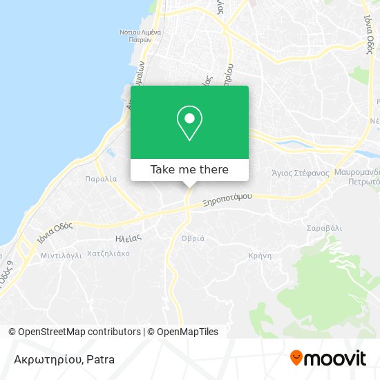 Ακρωτηρίου map