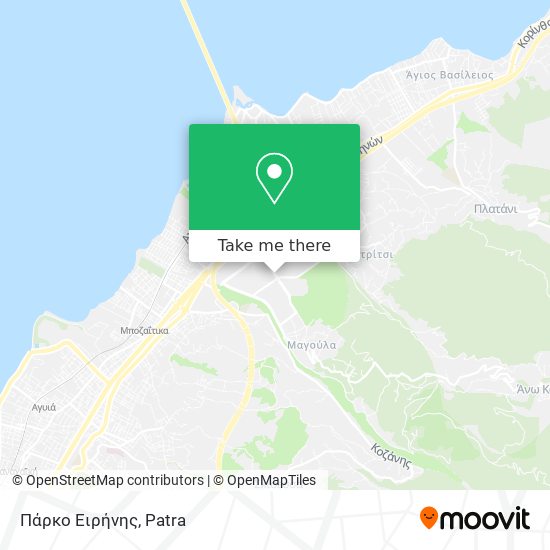 Πάρκο Ειρήνης map