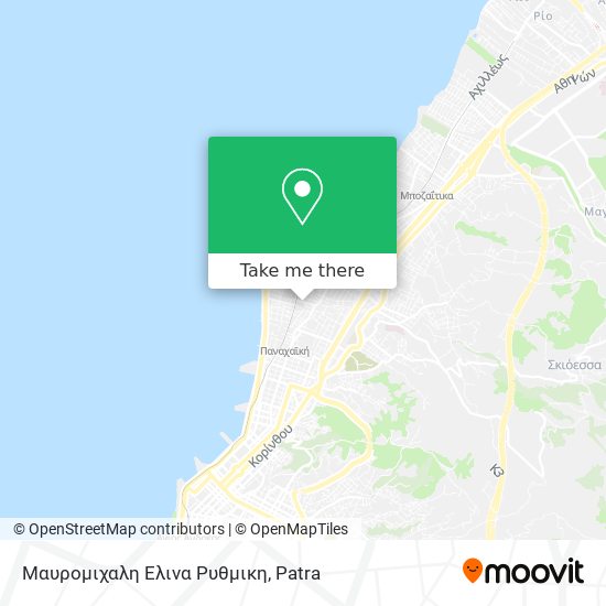 Μαυρομιχαλη Ελινα Ρυθμικη map