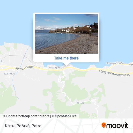 Κάτω Ροδινή map