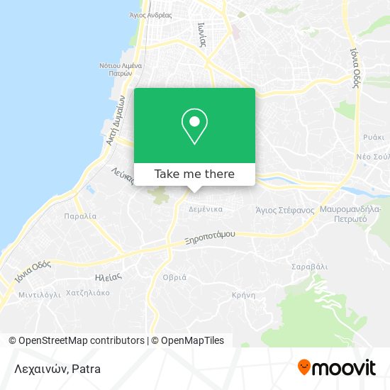 Λεχαινών map