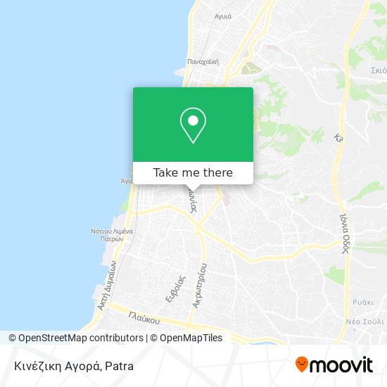 Κινέζικη Αγορά map