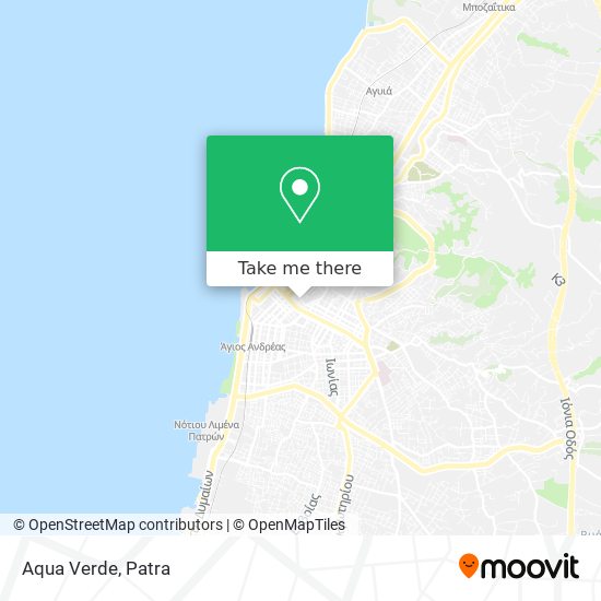 Aqua Verde map