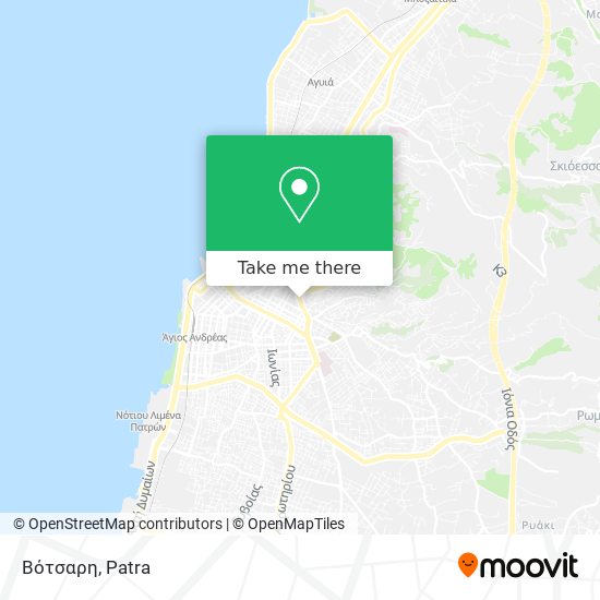 Βότσαρη map