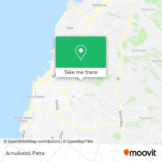 Αιτωλικού map