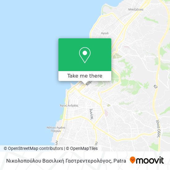 Νικολοπούλου Βασιλική Γαστρεντερολόγος map