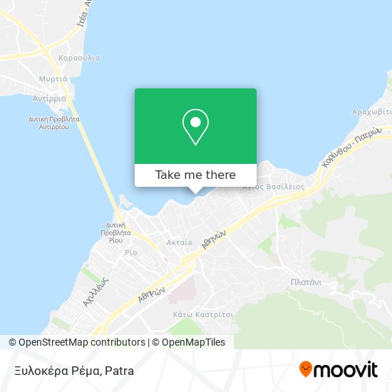 Ξυλοκέρα Ρέμα map