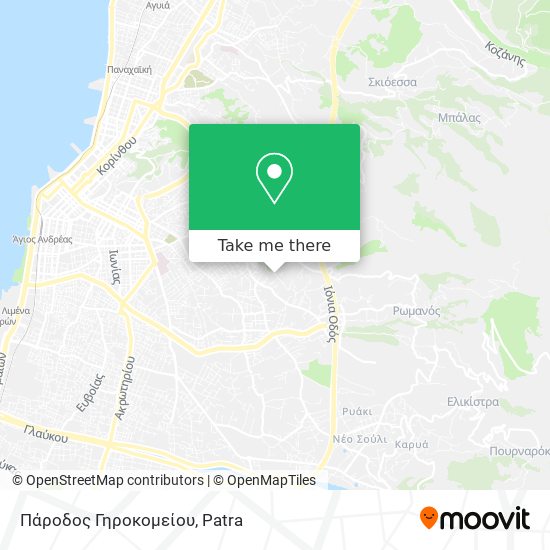Πάροδος Γηροκομείου map