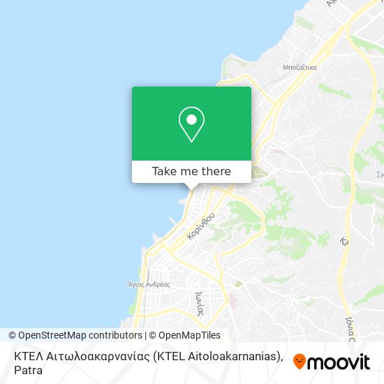 ΚΤΕΛ Αιτωλοακαρνανίας (KTEL Aitoloakarnanias) map