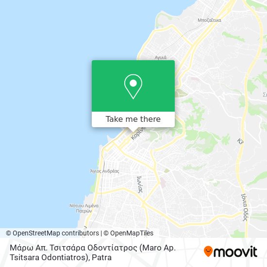 Μάρω Απ. Τσιτσάρα Οδοντίατρος (Maro Ap. Tsitsara Odontiatros) map