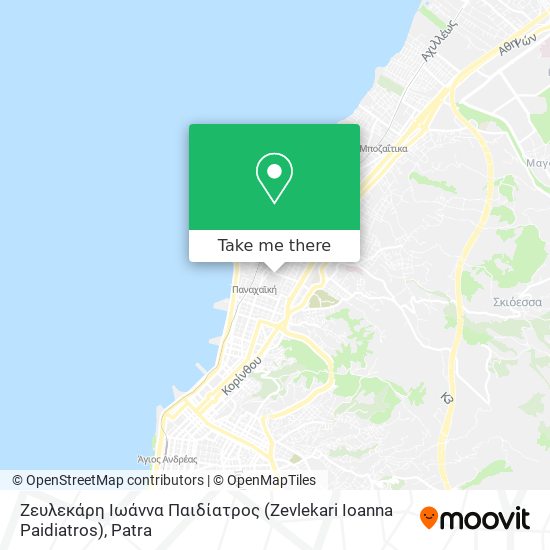 Ζευλεκάρη Ιωάννα Παιδίατρος (Zevlekari Ioanna Paidiatros) map