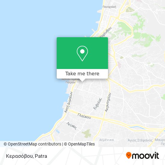 Κερασόβου map