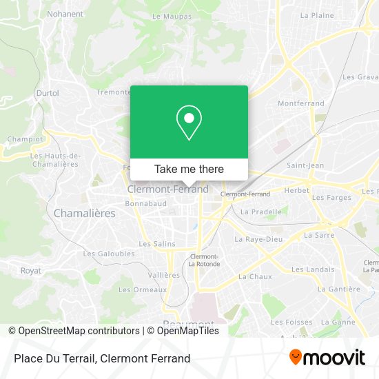 Place Du Terrail map