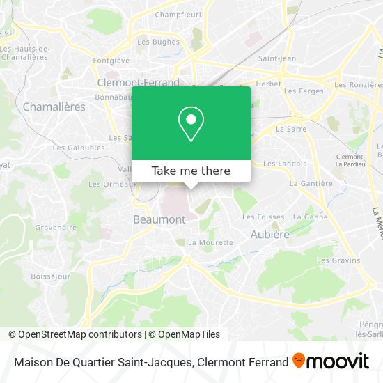 Maison De Quartier Saint-Jacques map