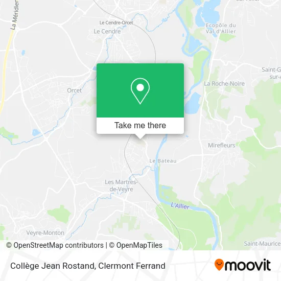 Collège Jean Rostand map