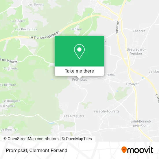 Prompsat map