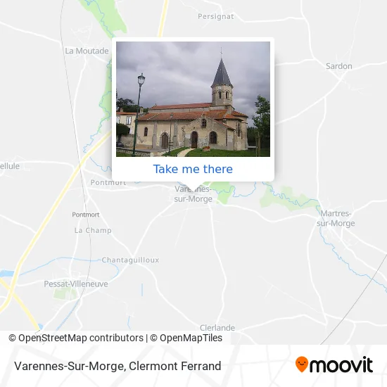Varennes-Sur-Morge map