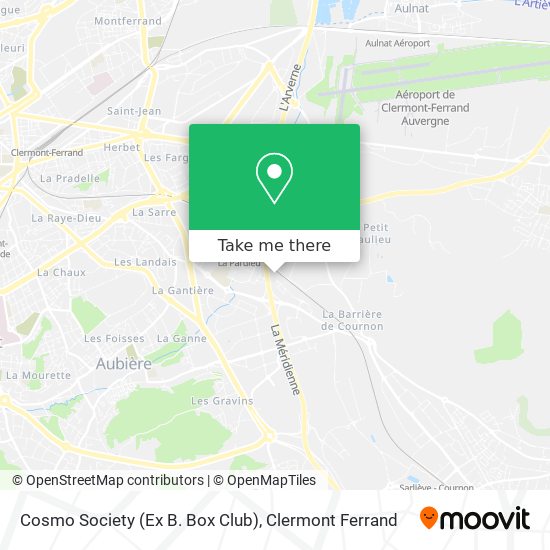 Cosmo Society (Ex B. Box Club) map