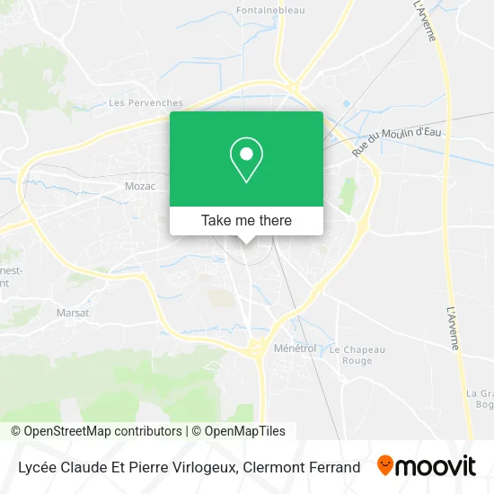 Lycée Claude Et Pierre Virlogeux map