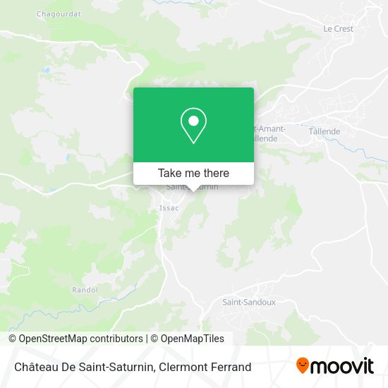 Château De Saint-Saturnin map