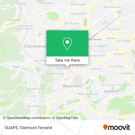 SUAPS map