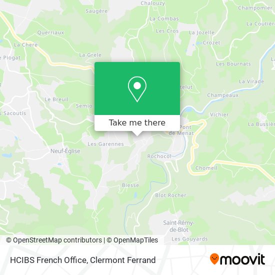 HCIBS French Office map