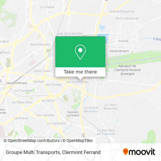 Groupe Multi Transports map