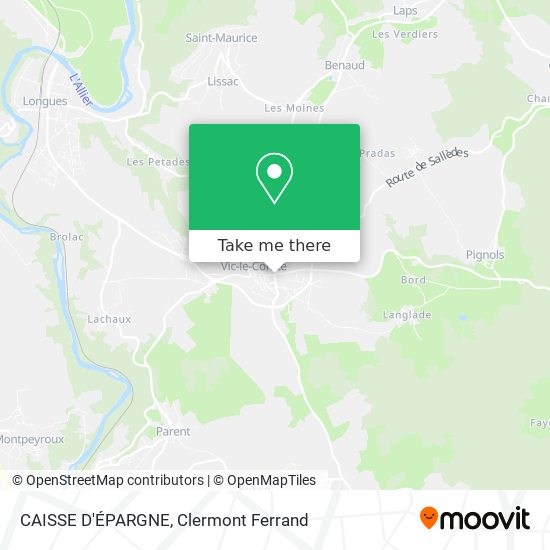 CAISSE D'ÉPARGNE map