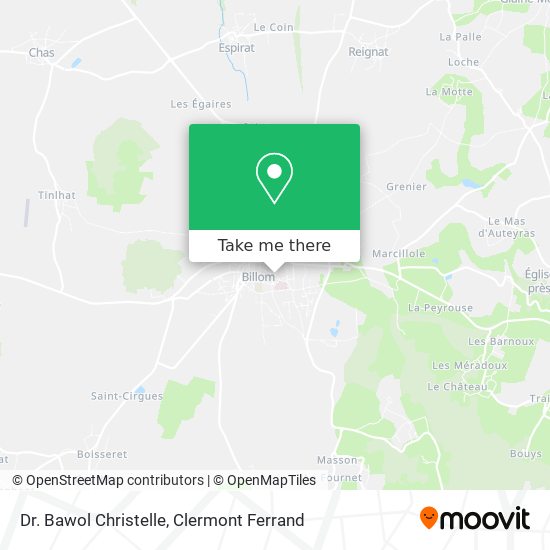 Dr. Bawol Christelle map