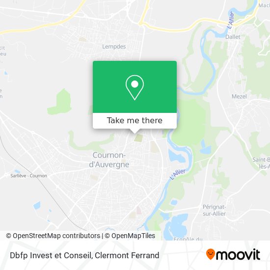 Dbfp Invest et Conseil map