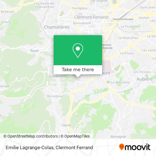 Emilie Lagrange-Colas map