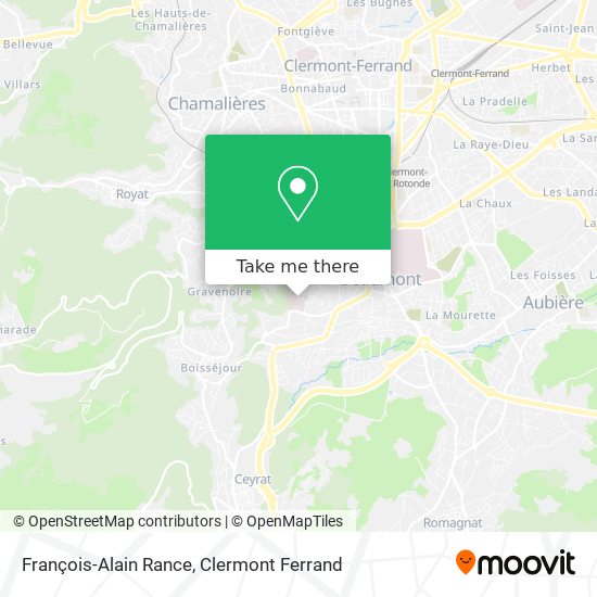 François-Alain Rance map