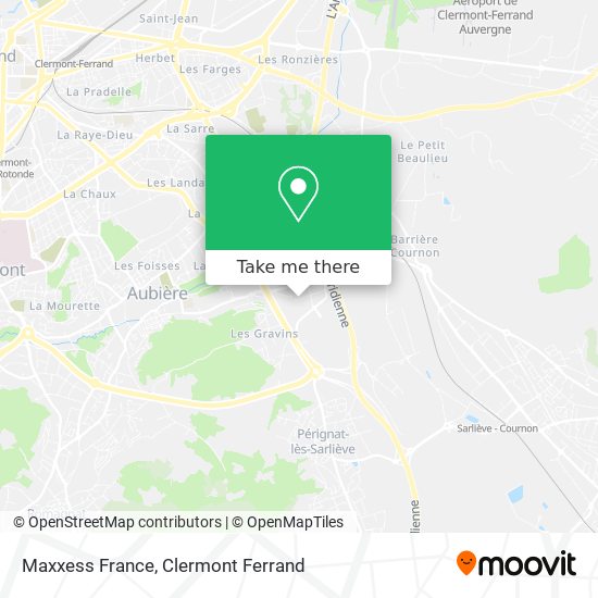 Maxxess France map