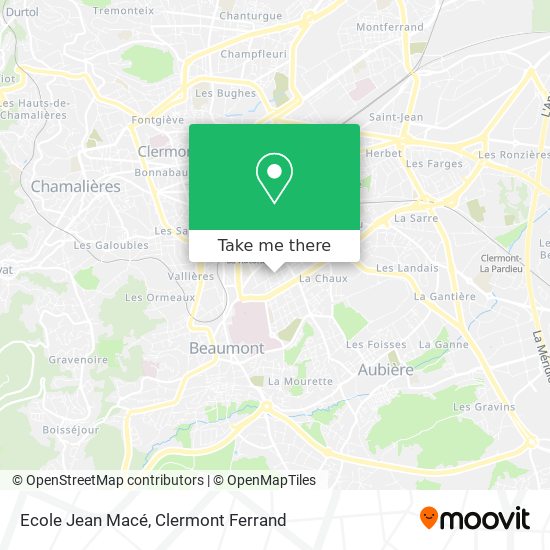 Ecole Jean Macé map