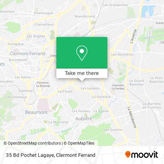 35 Bd Pochet Lagaye map