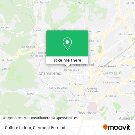 Culture Indoor map