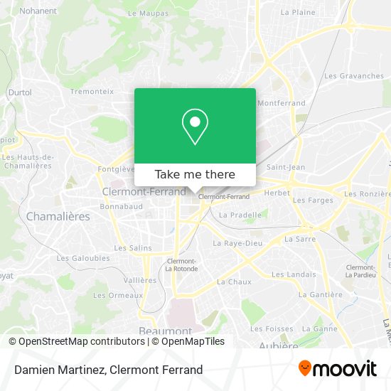 Damien Martinez map