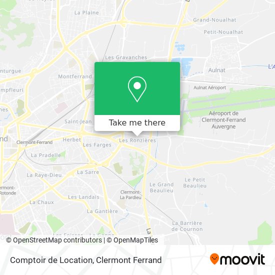 Comptoir de Location map