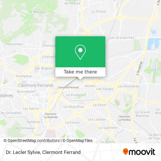 Dr. Lecler Sylvie map