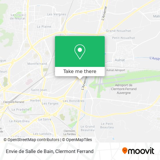 Envie de Salle de Bain map