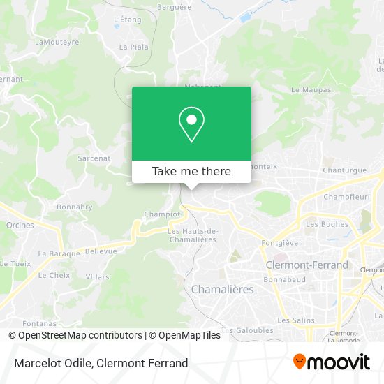 Marcelot Odile map