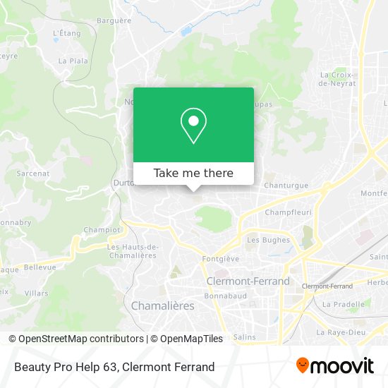Beauty Pro Help 63 map