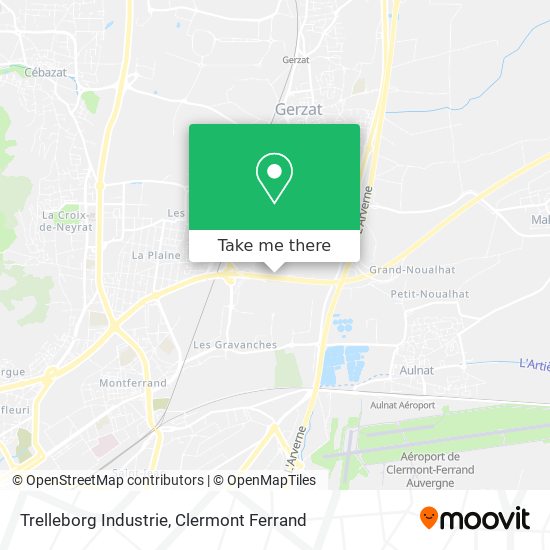 Trelleborg Industrie map